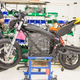 For comparison purposes, this is a view of a Zero Motorcycles bike being assembled. Note the enormity of the battery pack.